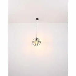 Luminaires Globo Lighting Suspensions|Suspension Globo TAMARA Noir, 1 lumière