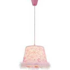 Luminaires Globo Lighting Suspensions|Suspension Globo TARSO Rose, 1 lumière