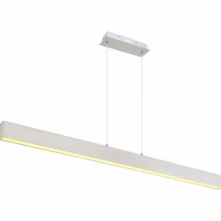 Luminaires Globo Lighting Éclairage Led|Suspension Globo VERENA LED Nickel mat, 1 lumière
