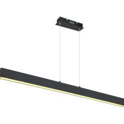 Luminaires Globo Lighting Suspensions|Suspension Globo VERENA LED Noir, 1 lumière