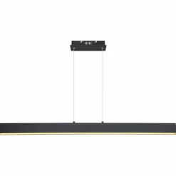 Luminaires Globo Lighting Suspensions|Suspension Globo VERENA LED Noir, 1 lumière