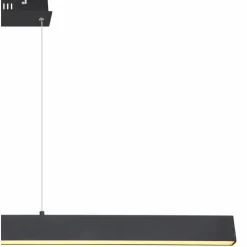 Luminaires Globo Lighting Suspensions|Suspension Globo VERENA LED Noir, 1 lumière