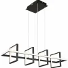 Luminaires Globo Lighting Éclairage Led|Suspension Globo WOLFHARD LED Noir, 1 lumière, Télécommandes
