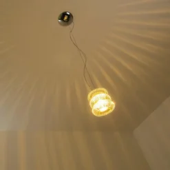 hofstein Suspensions|Suspension Hearst Chrome, 1 lumière