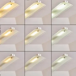 hofstein Suspensions|Suspension Hogana LED Acier inoxydable, 5 lumières