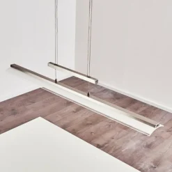 hofstein Suspensions|Suspension Hogana LED Acier inoxydable, 5 lumières