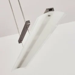 hofstein Suspensions|Suspension Hogana LED Acier inoxydable, 5 lumières