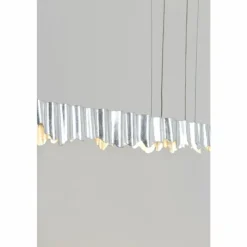 Luminaires Holländer Suspensions|Suspension Holländer CASTELLO LED Argenté, 6 lumières
