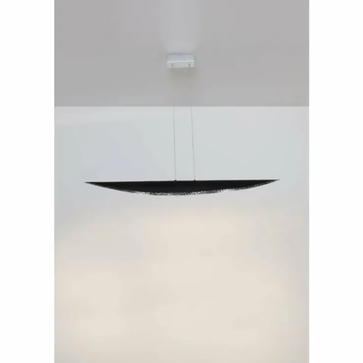Luminaires Holländer Suspensions|Suspension Holländer CHIASSO LED Argenté, 4 lumières