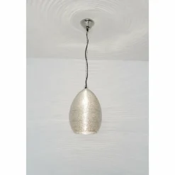 Luminaires Holländer Suspensions|Suspension Holländer COLIBRI Argenté, 1 lumière