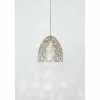 Luminaires Holländer Suspensions|Suspension Holländer LILY PICCOLO Argenté, 1 lumière