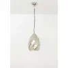 Luminaires Holländer Suspensions|Suspension Holländer MADONNA Argenté, 1 lumière