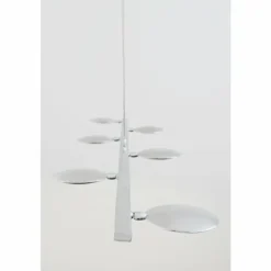 Luminaires Holländer Éclairage Led|Suspension Holländer SIMULATORE LED Argenté, 6 lumières