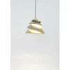 Luminaires Holländer Suspensions|Suspension Holländer SNAIL Argenté, 1 lumière