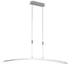 Luminaires Fischer & Honsel Éclairage Led|Suspension Honsel Metis LED Nickel mat, 1 lumière, Changeur de couleurs