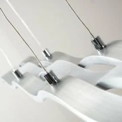 hofstein Éclairage Led|Suspension Hopedale LED Chrome, Nickel mat, 1 lumière