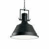 Luminaires Ideallux Suspensions|Suspension Ideal Lux FISHERMAN Noir, 1 lumière