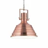Luminaires Ideallux Suspensions|Suspension Ideal Lux FISHERMAN Cuivre, 1 lumière