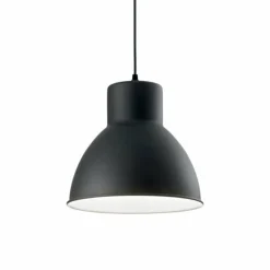 Luminaires Ideallux Suspensions|Suspension Ideal Lux METRO Noir, 1 lumière