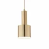 Luminaires Ideallux Suspensions|Suspension Ideallux HOLLY Laiton, 1 lumière