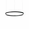 Luminaires Ideallux Éclairage Led|Suspension Ideallux ORACLE LED Noir, 1 lumière