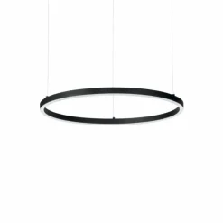 Luminaires Ideallux Éclairage Led|Suspension Ideallux ORACLE LED Noir, 1 lumière
