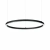 Luminaires Ideallux Suspensions|Suspension Ideallux ORACLE LED Noir, 1 lumière