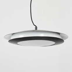 Suspension Ittingen LED Noir, 1 lumière, Changeur de couleurs