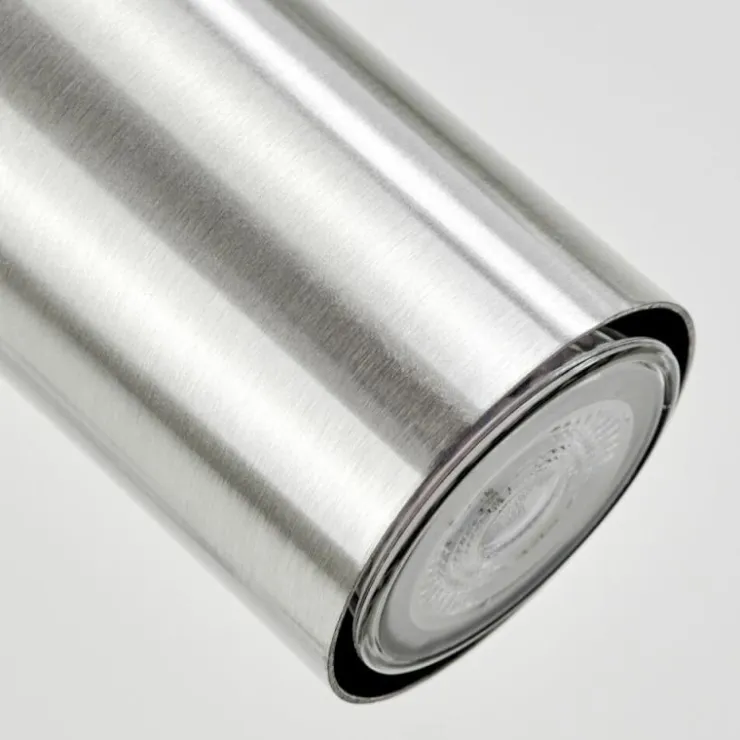 hofstein Suspensions|Suspension Javel Chrome, Nickel mat, 1 lumière