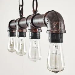 hofstein Suspensions|Suspension Kajen Rouille, 4 lumières