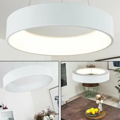 hofstein Éclairage Led|Suspension Kampala LED Blanc, 1 lumière