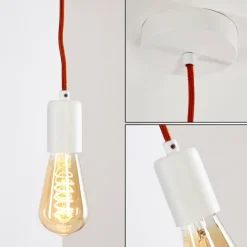 hofstein Suspensions|Suspension Lemone Blanc, 1 lumière