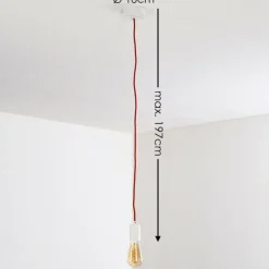 hofstein Suspensions|Suspension Lemone Blanc, 1 lumière