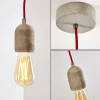 hofstein Suspensions|Suspension Lemone Gris, 1 lumière
