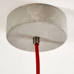 hofstein Suspensions|Suspension Lemone Gris, 1 lumière