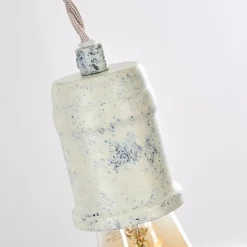 hofstein Suspensions|Suspension Lemone Gris, 1 lumière