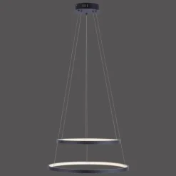 Luminaires Leuchten Direkt Éclairage Led|Suspension Leuchten Direkt CIRCLE LED Anthracite, 1 lumière