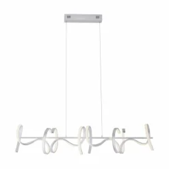 Luminaires Leuchten Direkt Éclairage Led|Suspension Leuchten Direkt CURLS LED Argenté, 4 lumières