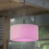 Suspension Leuchten Direkt HOLLY LED Noir, Blanc, 1 lumière, Changeur de couleurs