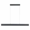 Suspension Leuchten-Direkt NILA LED Anthracite, 2 lumières, Télécommandes