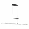 Luminaires Leuchten Direkt Éclairage Led|Suspension Leuchten-Direkt NELE LED Anthracite, 6 lumières