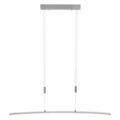 Luminaires Leuchten Direkt Éclairage Led|Suspension Leuchten-Direkt MARINA LED Acier brossé, 1 lumière