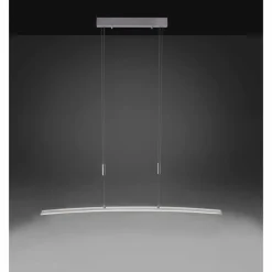 Luminaires Leuchten Direkt Éclairage Led|Suspension Leuchten-Direkt MARINA LED Acier brossé, 1 lumière
