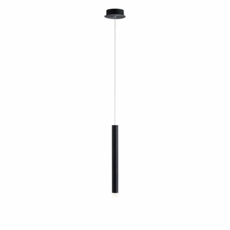 Luminaires Leuchten Direkt Éclairage Led|Suspension Leuchten-Direkt BRUNO LED Noir, 1 lumière