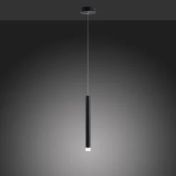 Luminaires Leuchten Direkt Éclairage Led|Suspension Leuchten-Direkt BRUNO LED Noir, 1 lumière