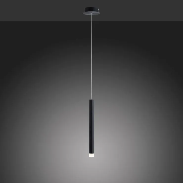 Luminaires Leuchten Direkt Éclairage Led|Suspension Leuchten-Direkt BRUNO LED Noir, 1 lumière