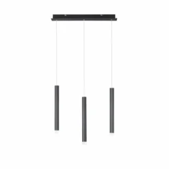 Luminaires Leuchten Direkt Éclairage Led|Suspension Leuchten-Direkt BRUNO LED Noir, 3 lumières