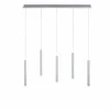 Luminaires Leuchten Direkt Éclairage Led|Suspension Leuchten-Direkt BRUNO LED Aluminium, 5 lumières