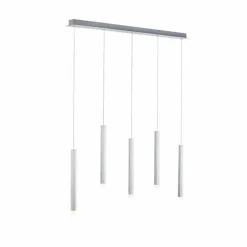 Luminaires Leuchten Direkt Éclairage Led|Suspension Leuchten-Direkt BRUNO LED Aluminium, 5 lumières