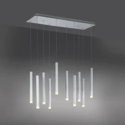 Luminaires Leuchten Direkt Éclairage Led|Suspension Leuchten-Direkt BRUNO LED Aluminium, 10 lumières